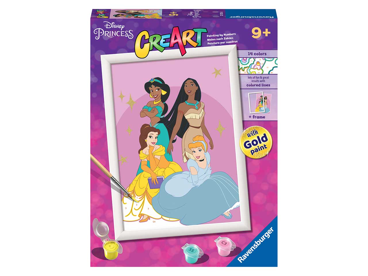 Creart serie d licensed - le principesse disney