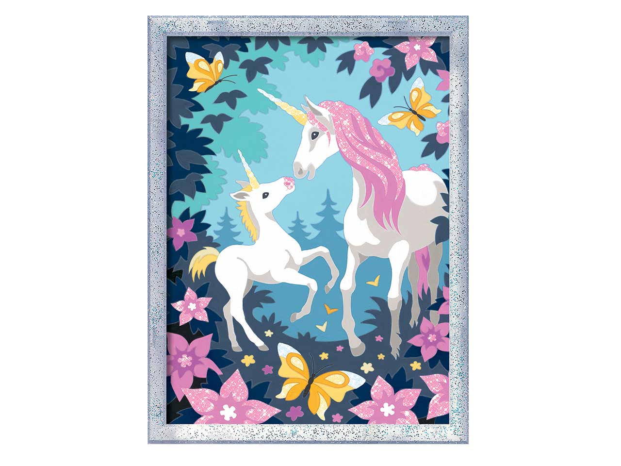 Creart serie d classic - unicorni glitter
