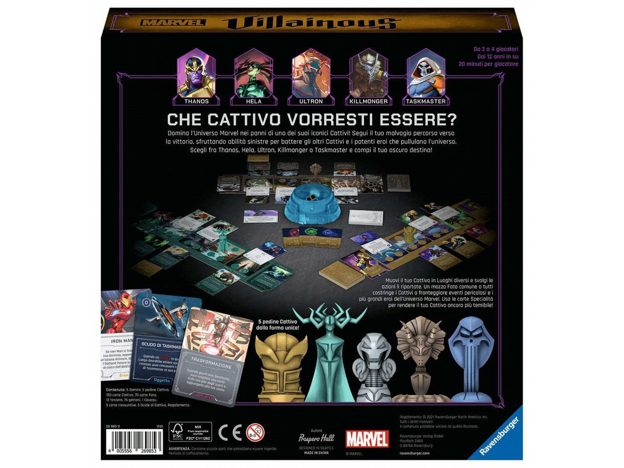 Gioco marvel villainous 26985