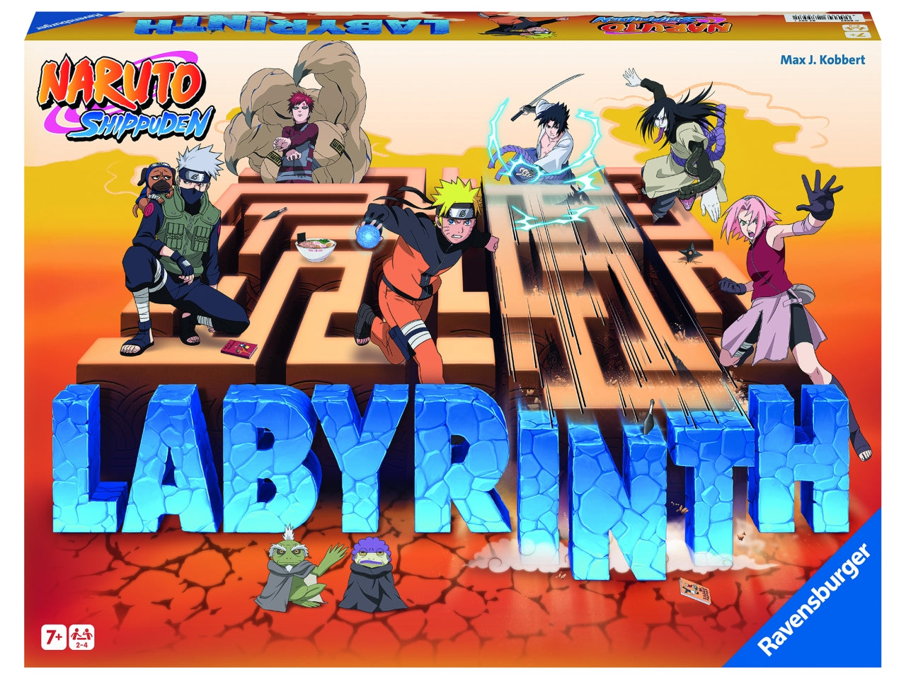 Naruto gioco da tavolo labyrinth