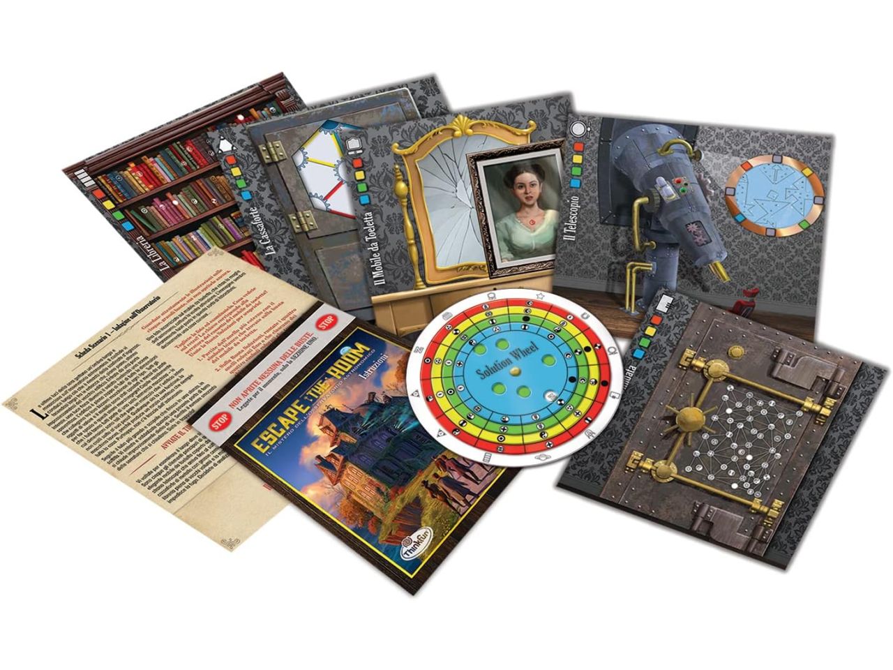 Gioco escape room il mistero dell'osservatorio astronomico etr