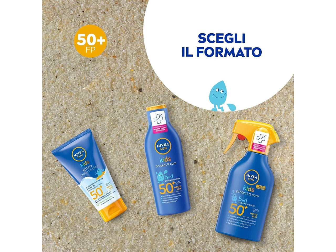 Nivea sun latte spray 270ml fp30 kids