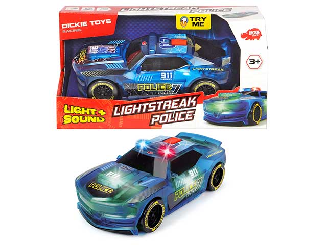 Dickie lightstreak police 20cm203763001
