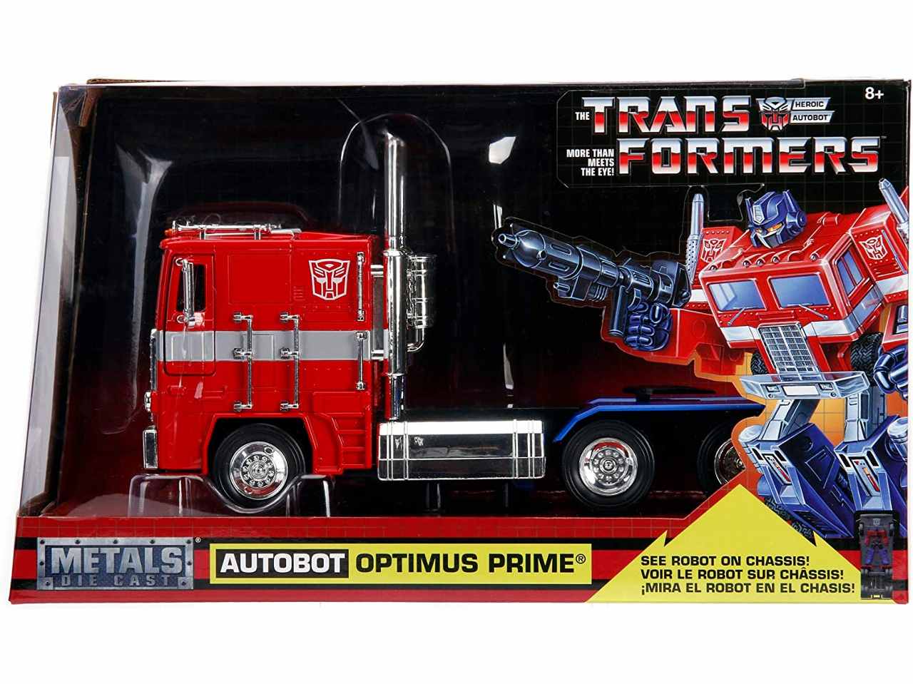 Optimus Prime Transformers in Die- Cast 1:24 Jada Toys
