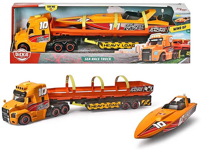 Sea Race Mack Truck 40 cm Dickie City Auto interattiva