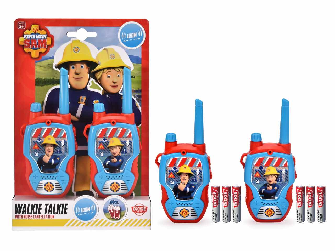Sam il pompiere walkie talkie 142203092005