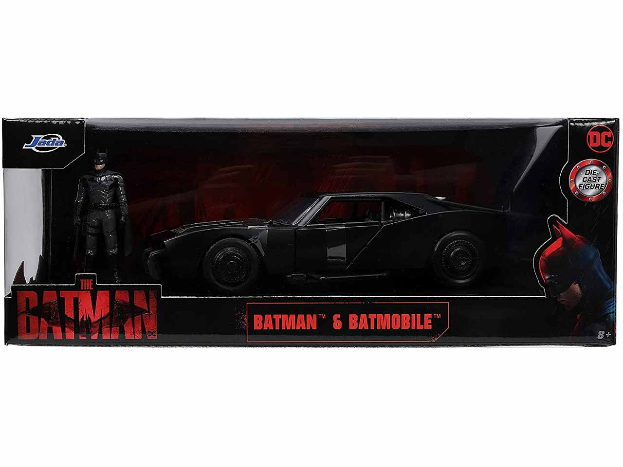 DC Batman Batmobile 2022 Scala 1:24 con Personaggio Jada Toys