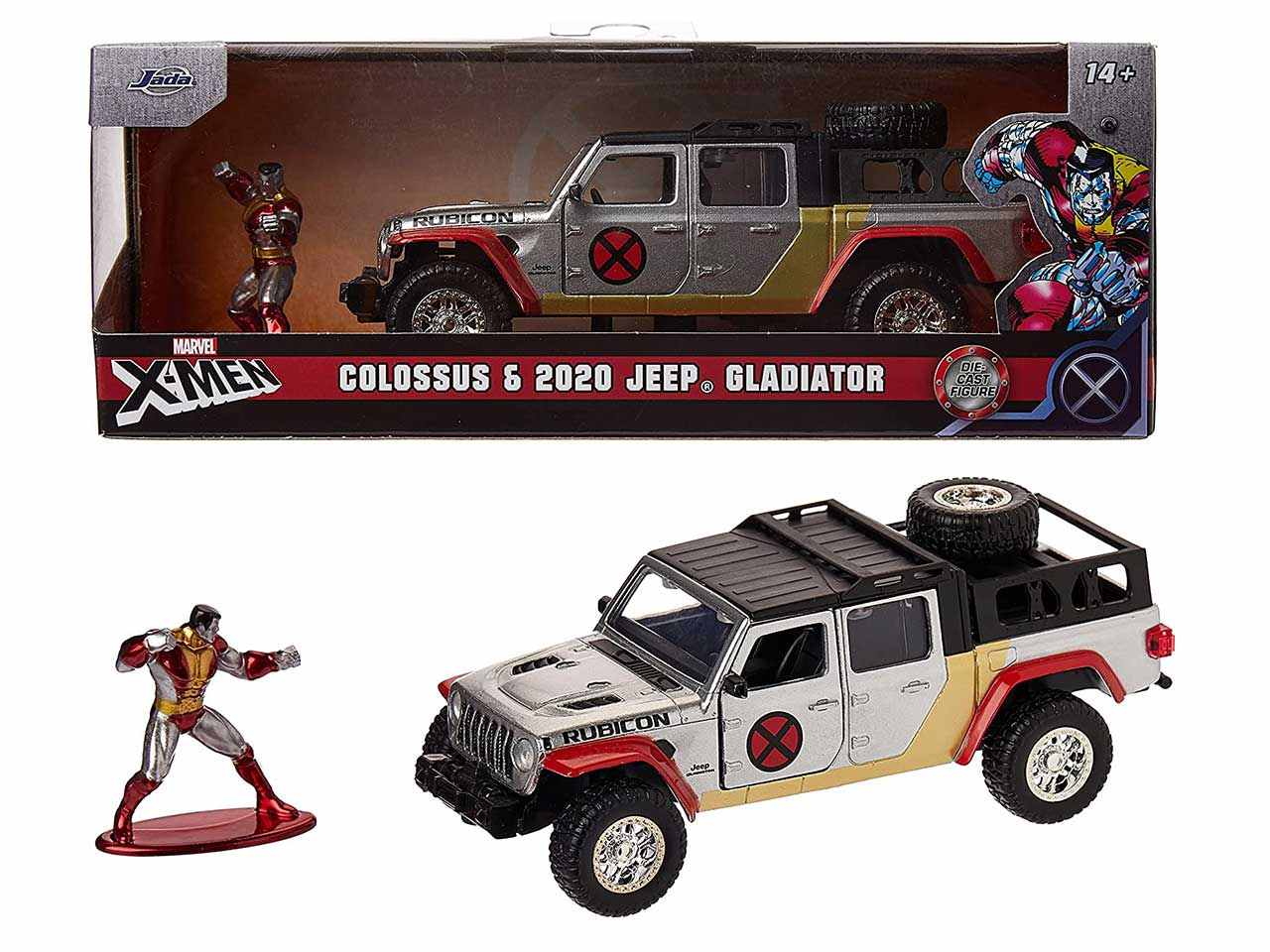 Marvel x-men jeep gladiator scala 1:32