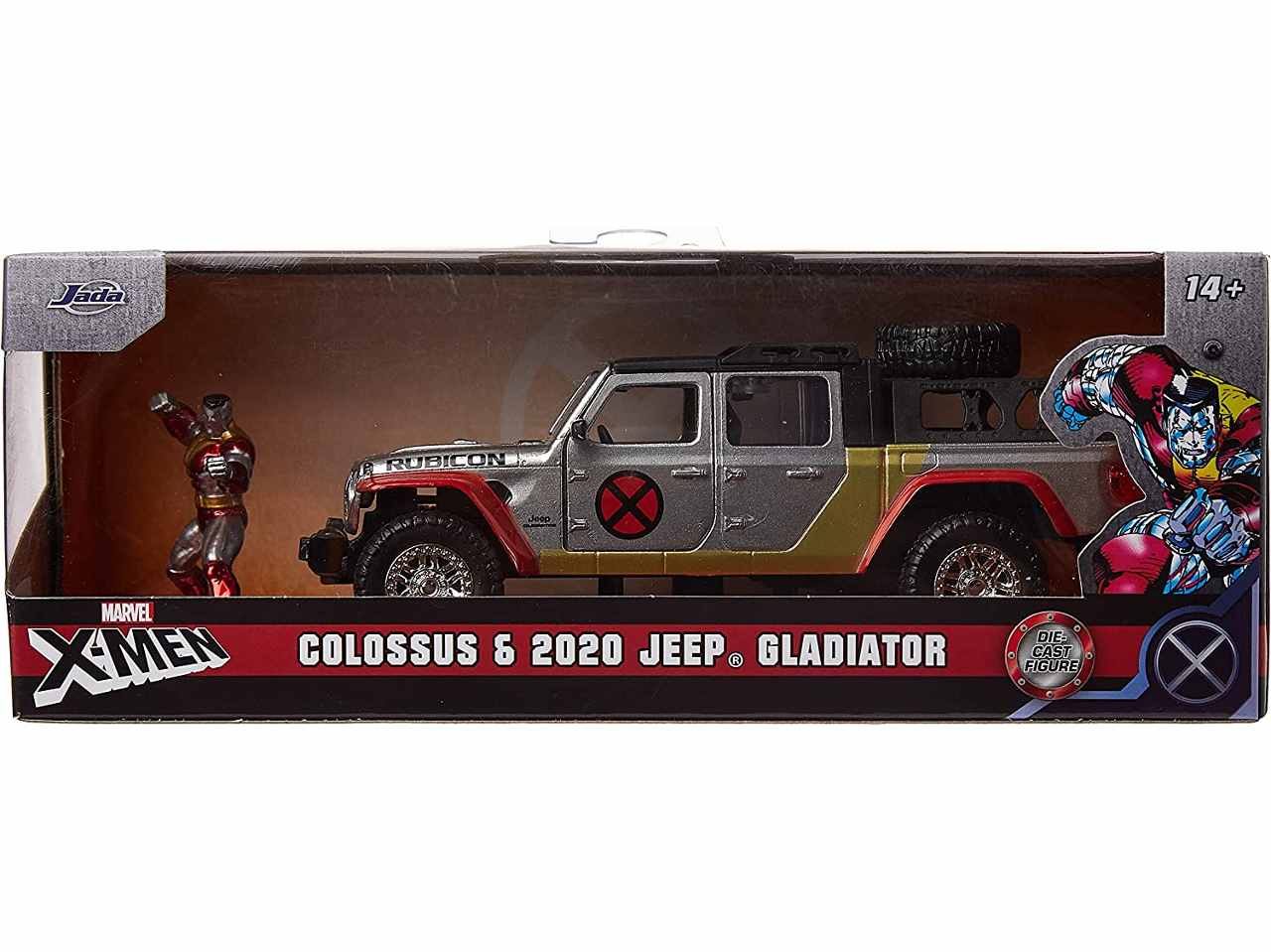 Marvel x-men jeep gladiator scala 1:32