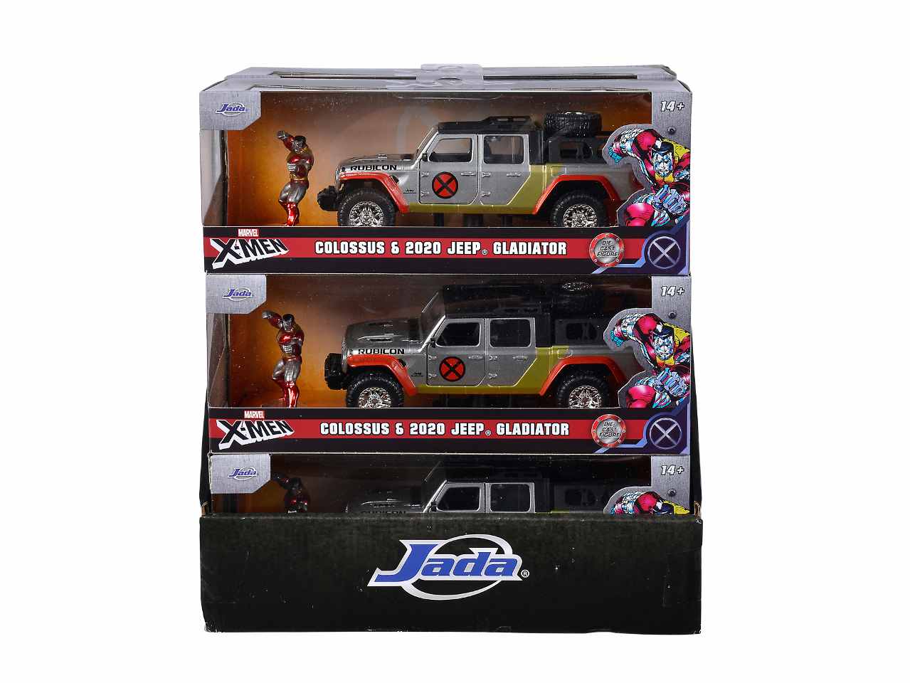Marvel x-men jeep gladiator scala 1:32