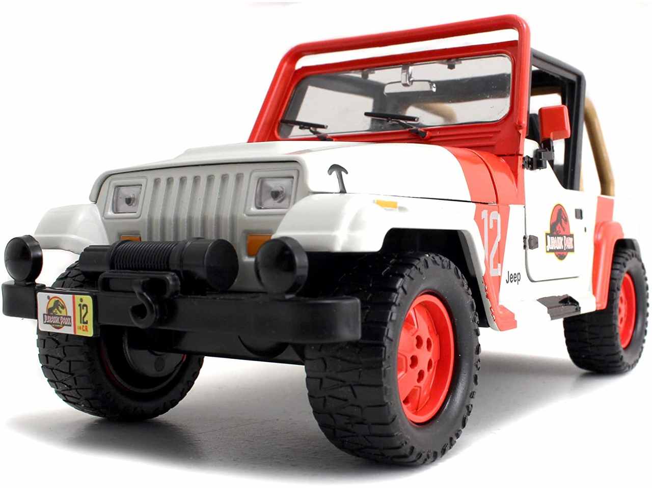 Jurassic park 1992 jeep wrangler 1:24 253253005