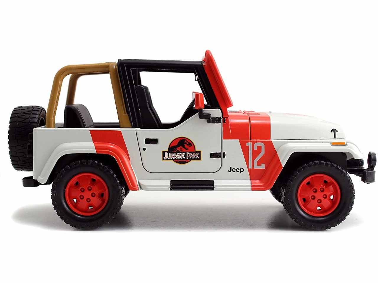 Jurassic park 1992 jeep wrangler 1:24 253253005