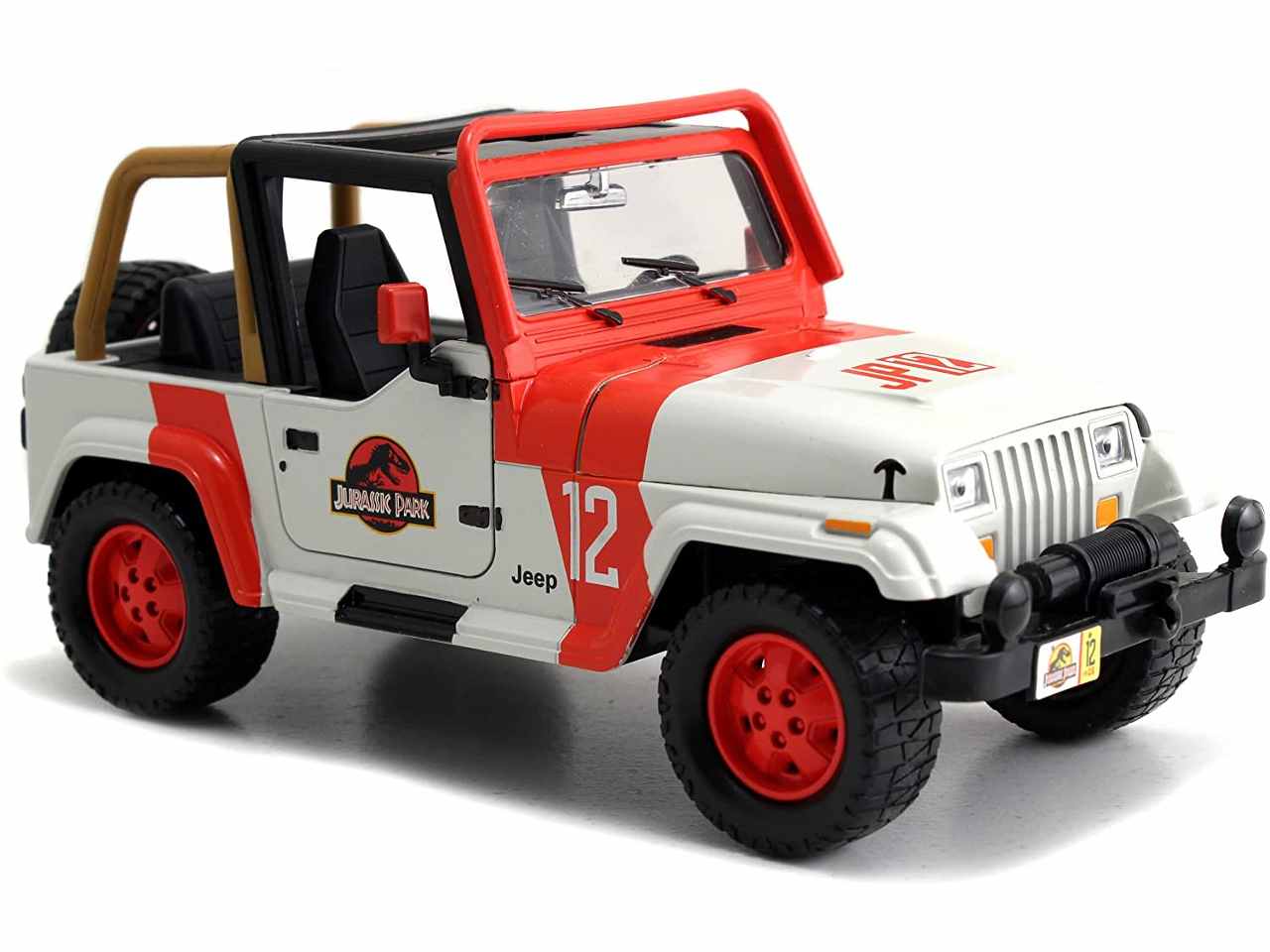 Jurassic park 1992 jeep wrangler 1:24 253253005