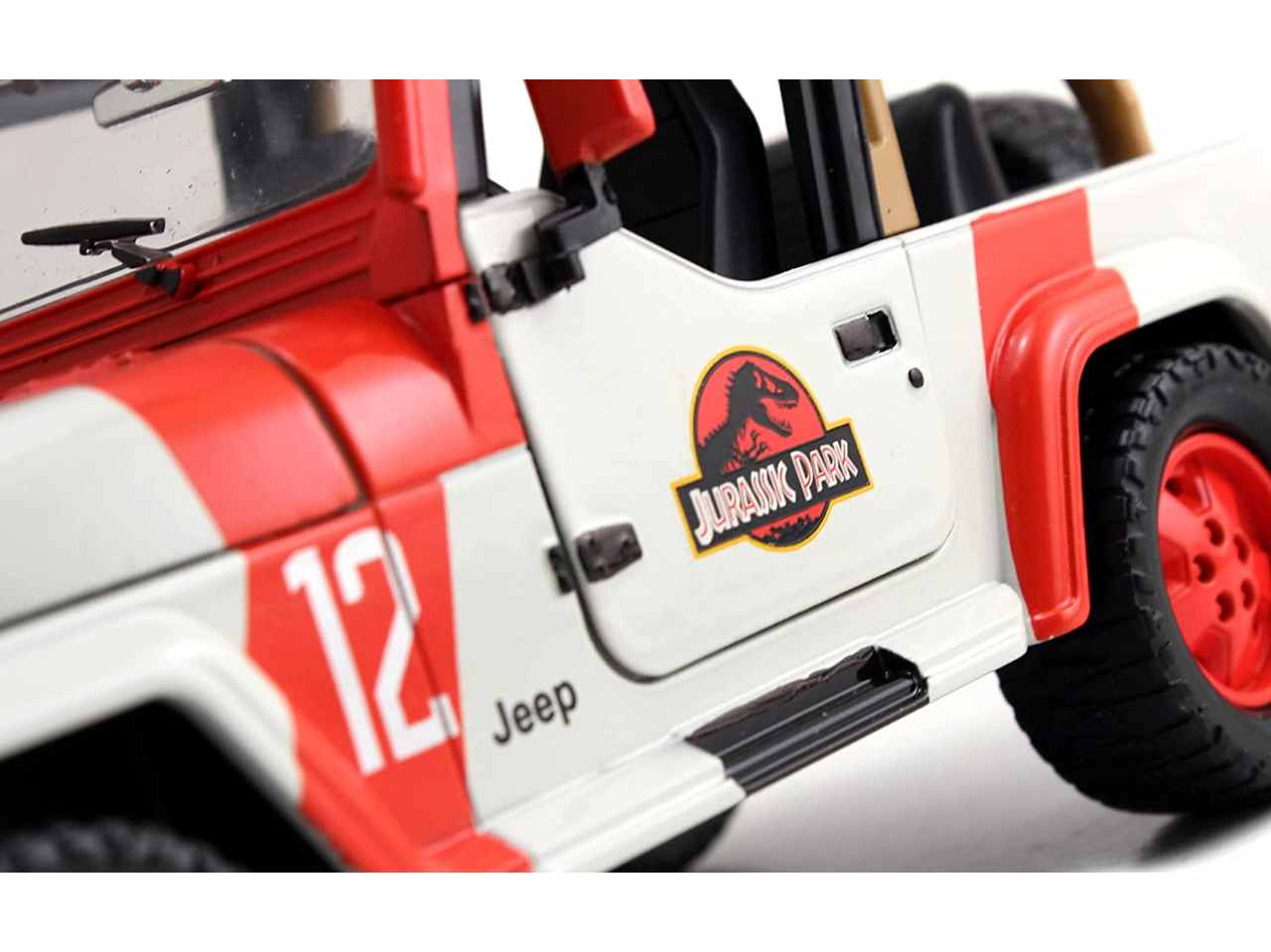 Jurassic park 1992 jeep wrangler 1:24 253253005