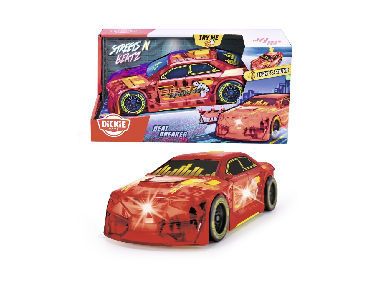 Beat Breaker Light Racer Dickie Toys Auto interattiva