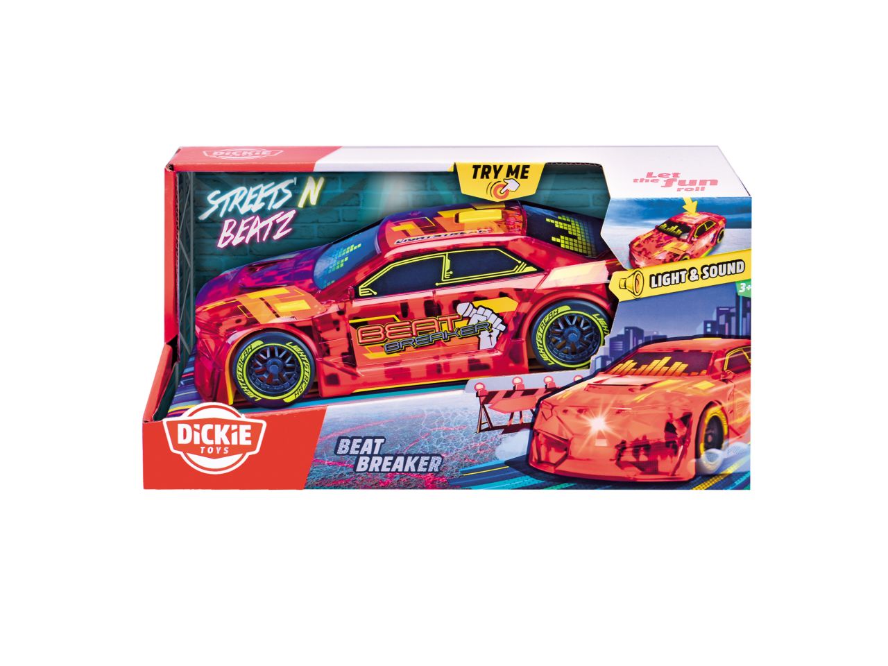 Beat Breaker Light Racer Dickie Toys Auto interattiva