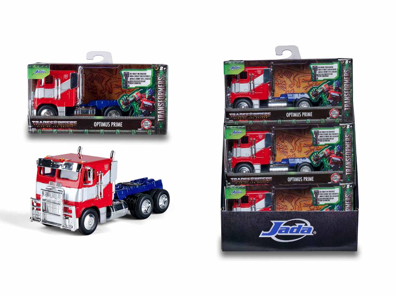 Transformers T7 Optimus Prime Truck 1:32 in Die- Cast Jada Toys