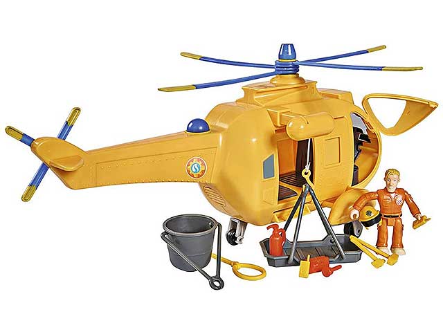 Sam il pompiere elicottero wallaby 2 34cm109251002038