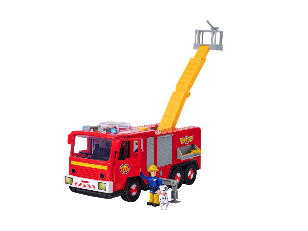 Simba Sam il pompiere camion jupiter pro 31cm con pesonaggio sam