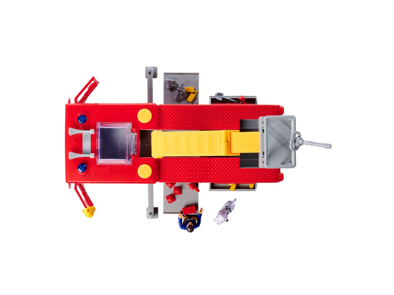 Simba Sam il pompiere camion jupiter pro 31cm con pesonaggio sam