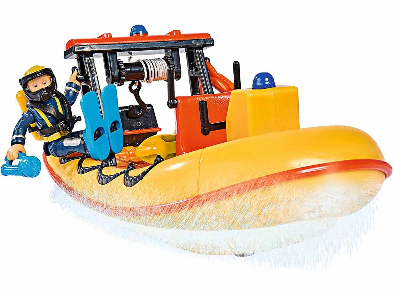 Sam il pompiere gommone con personaggio
