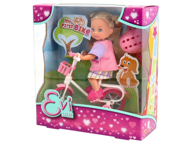 Bambola Evi Love in Bicicletta Simba