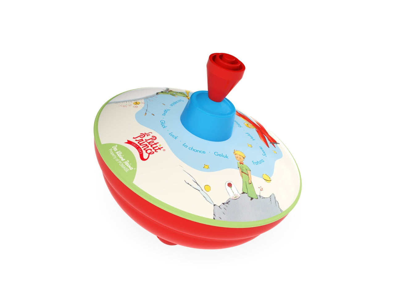 Trottola metallo 13cm the little prince