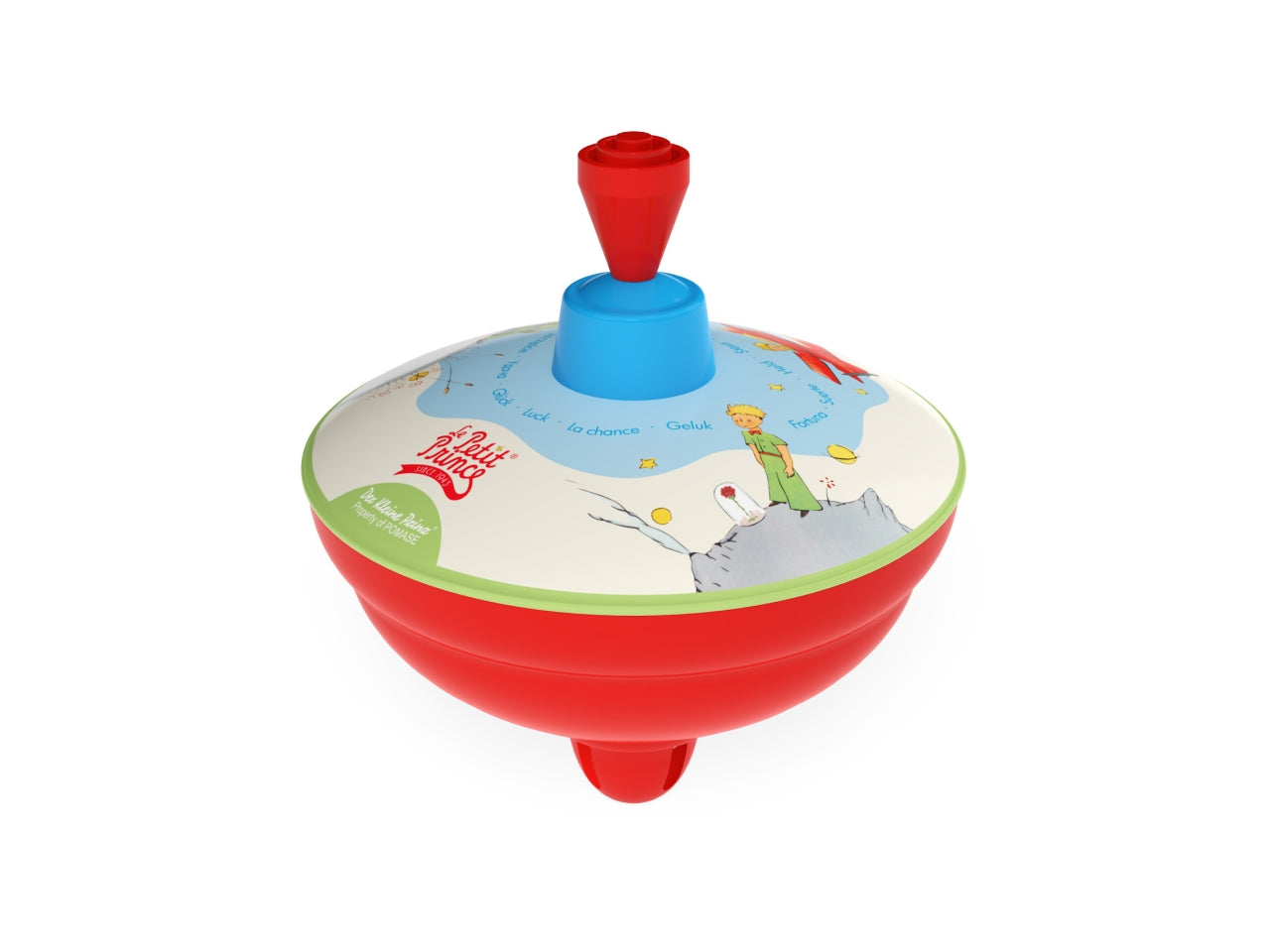 Trottola metallo 13cm the little prince