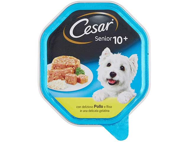 Cesar senior 10+pollo/riso 150gr 11856
