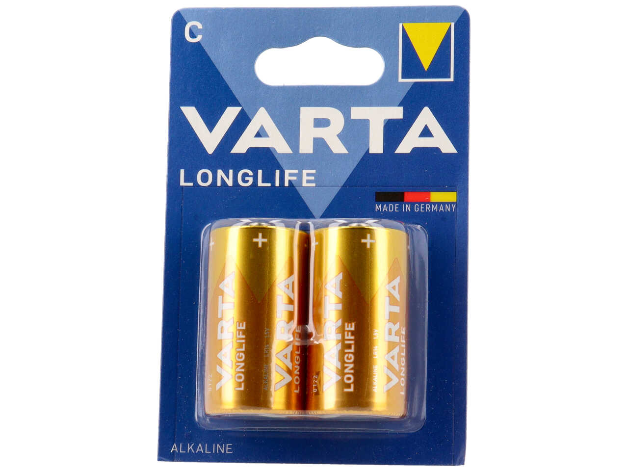 Pila torcia 2 pezzi longlife c 04114101412