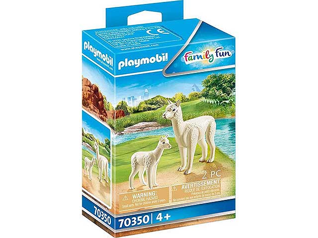 Playmobil alpaca con cucciolo 70350