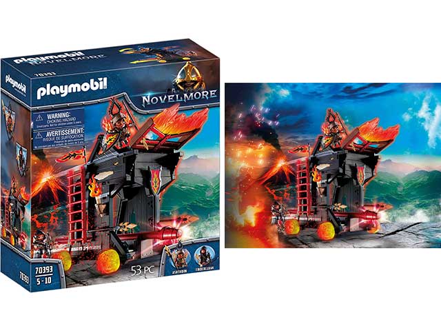 Playmobil ariete incendiario 70393