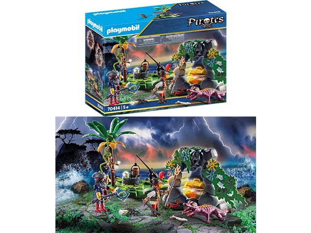 Playmobil nascondiglio dei pirati 70414