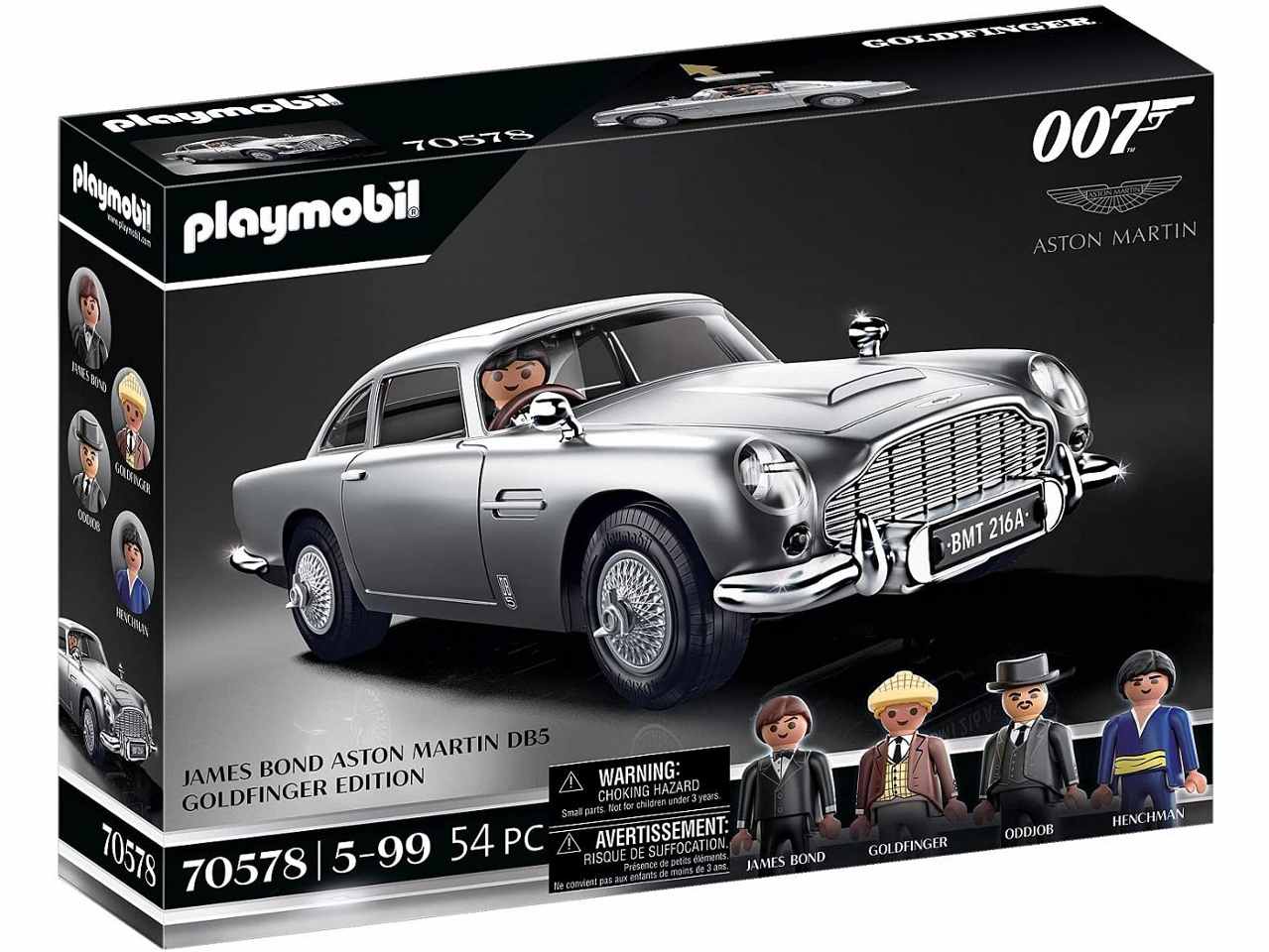 Playmobil james bond aston martin 70578$