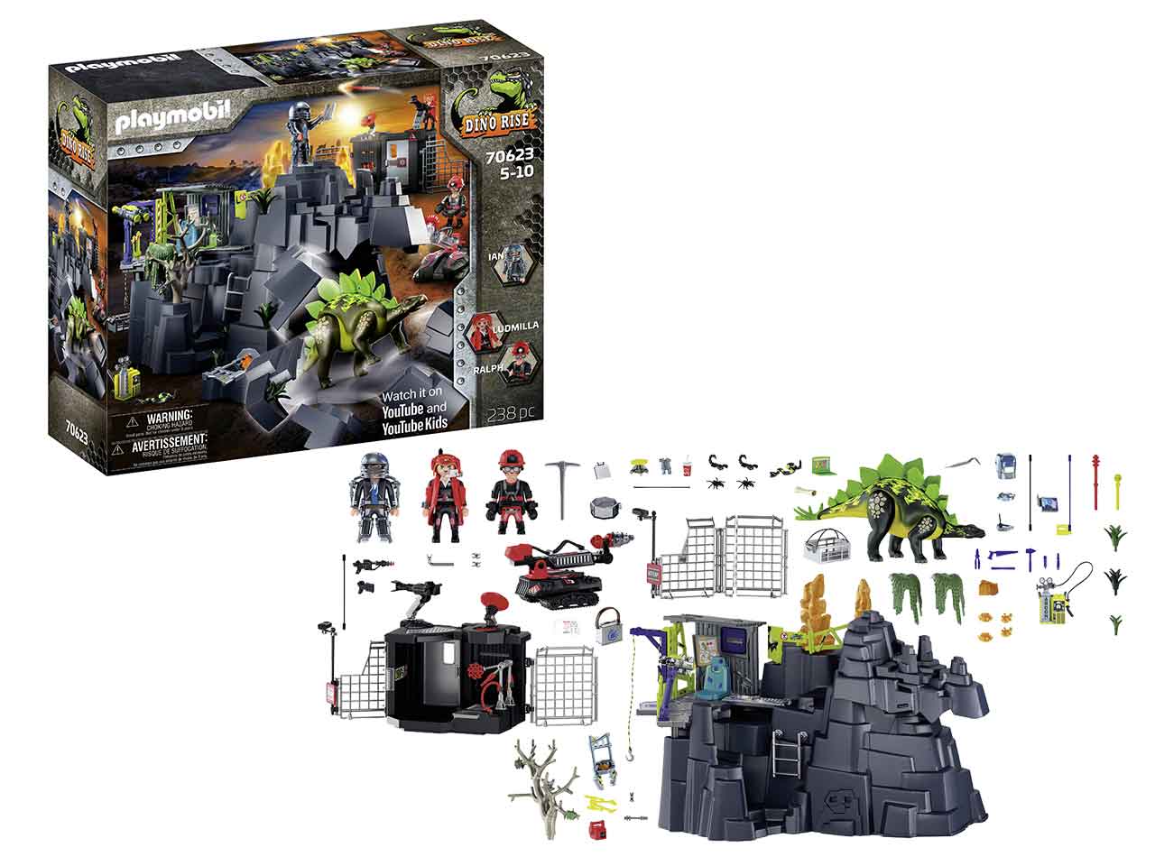 Playmobil dino rock 70623 $