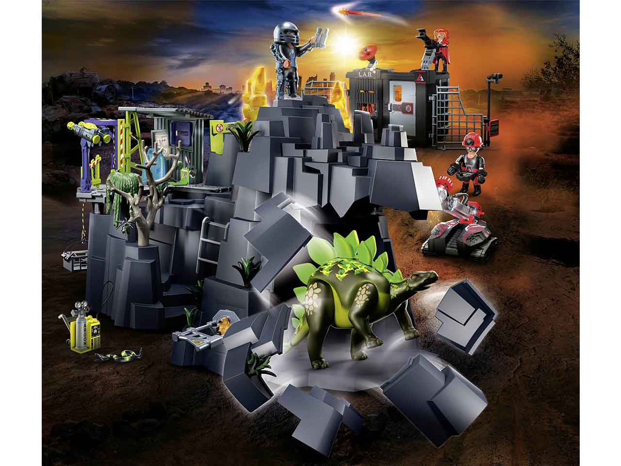Playmobil dino rock 70623 $