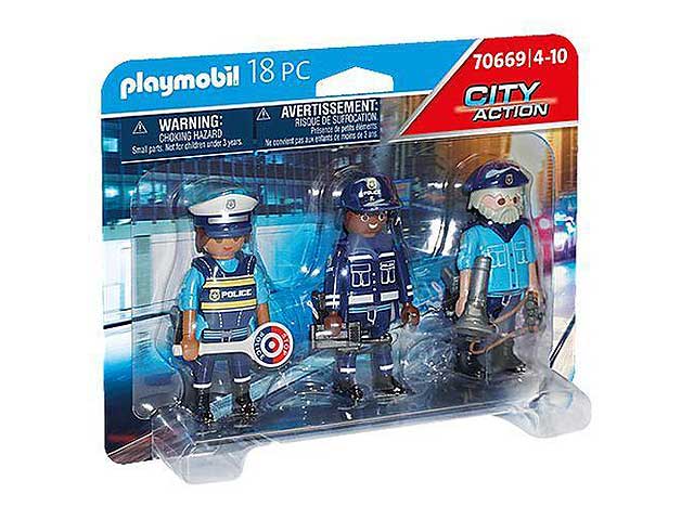 Playmobil city squadra poliziotti 70669