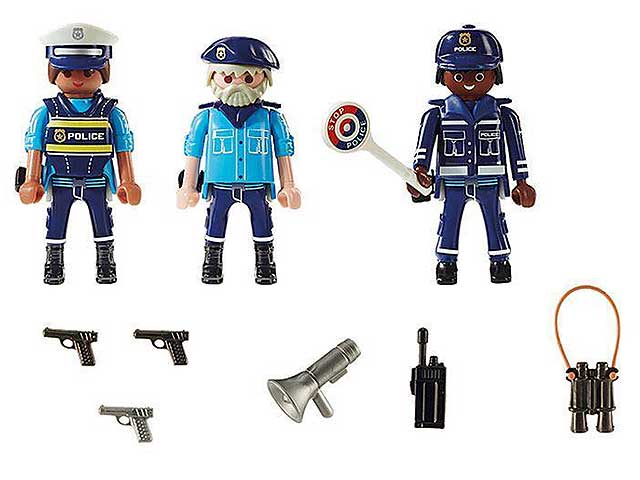 Playmobil city squadra poliziotti 70669