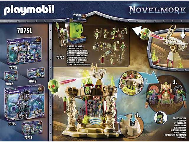 Playmobil sal'ahari tempio dell'armata 70751$