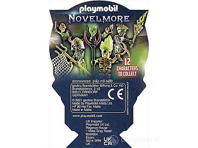 Playmobil sal'ahari sands teschio guerriero 70752$