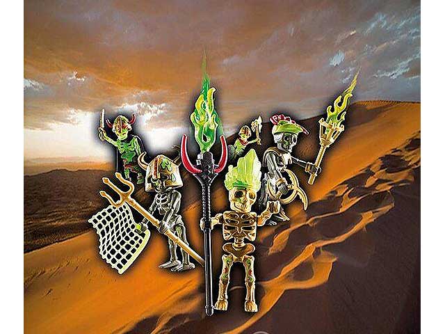 Playmobil sal'ahari sands teschio guerriero 70752$