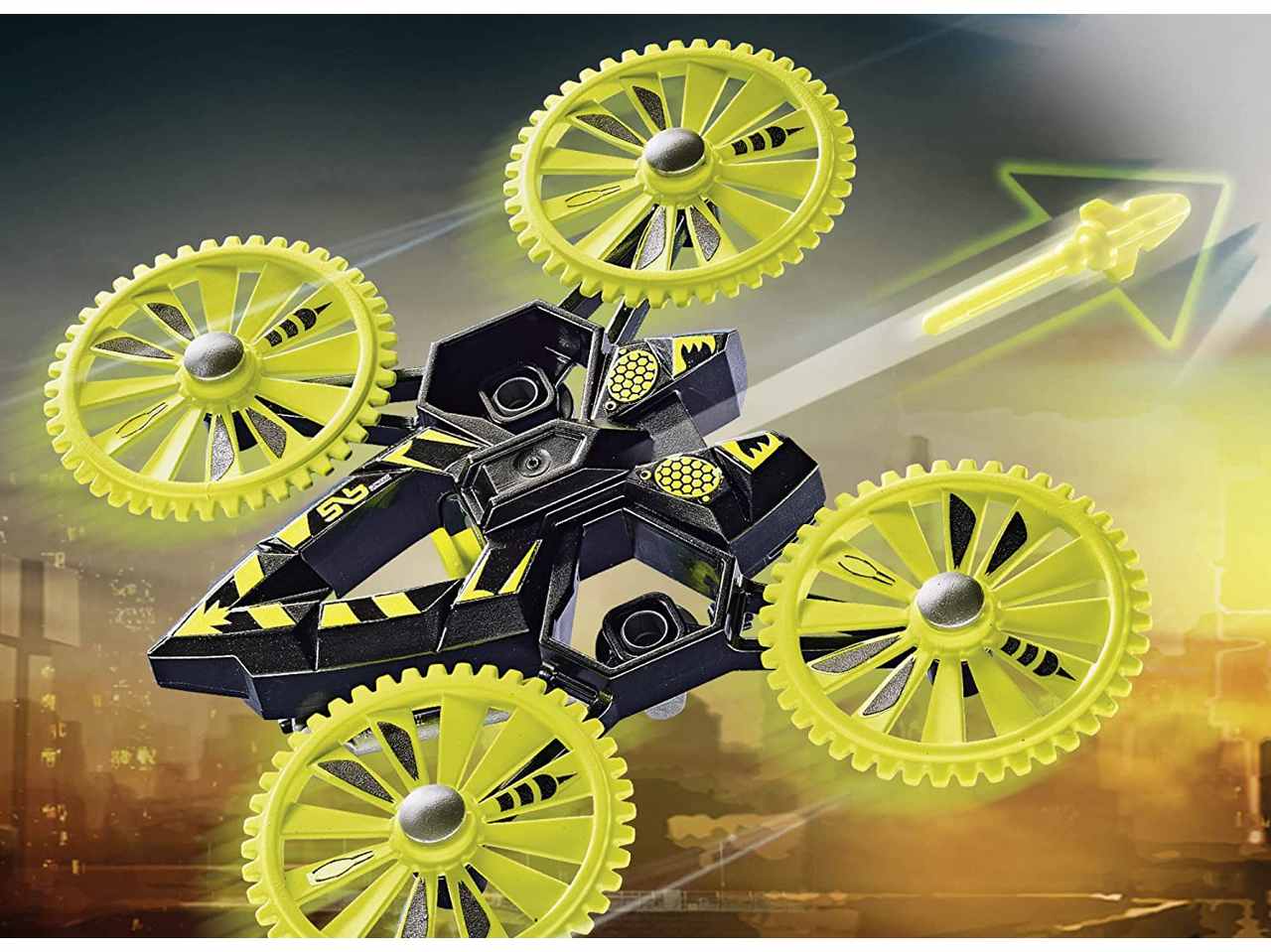 Playmobil jet della poliz.e drone 70780
