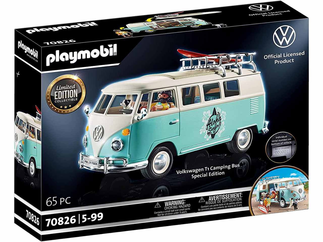 Playmobil volkswagen bulli t1 special ed.70826