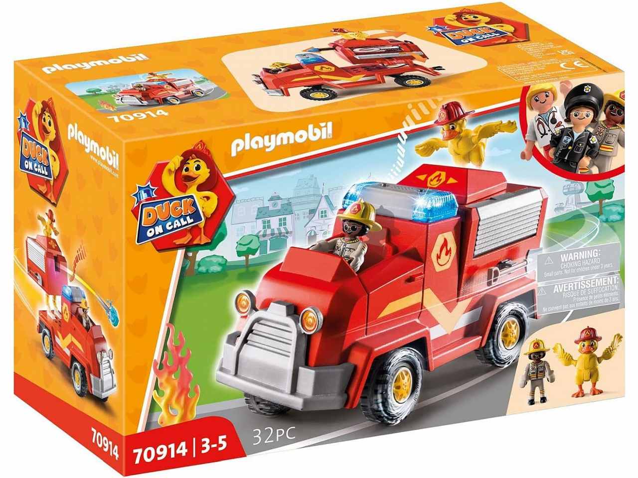 Playmobil veicolo di soc.dei vigili 70914