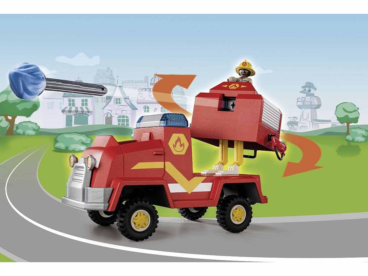 Playmobil veicolo di soc.dei vigili 70914