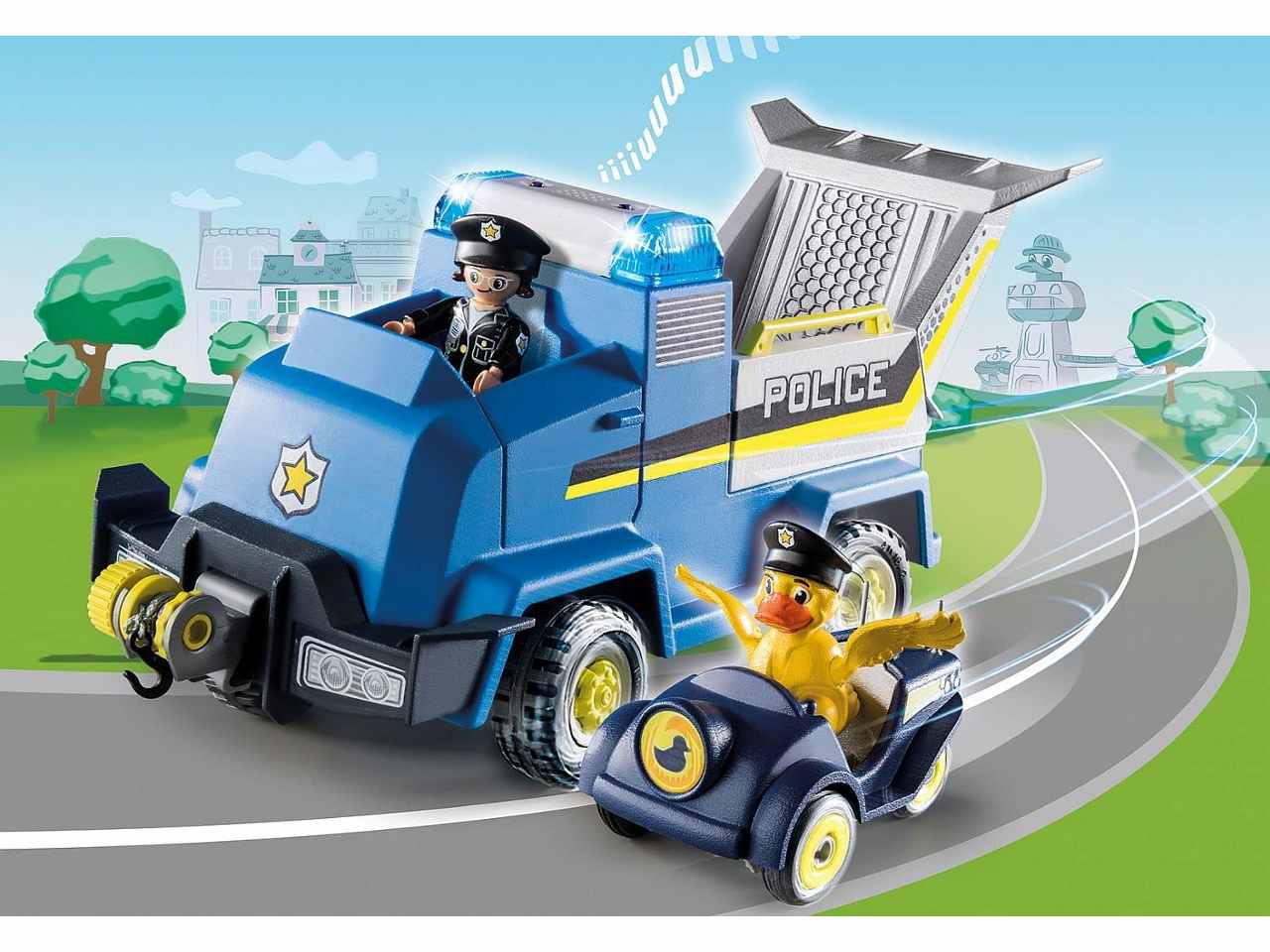 Playmobil veicolo di soc.della polizia 70915