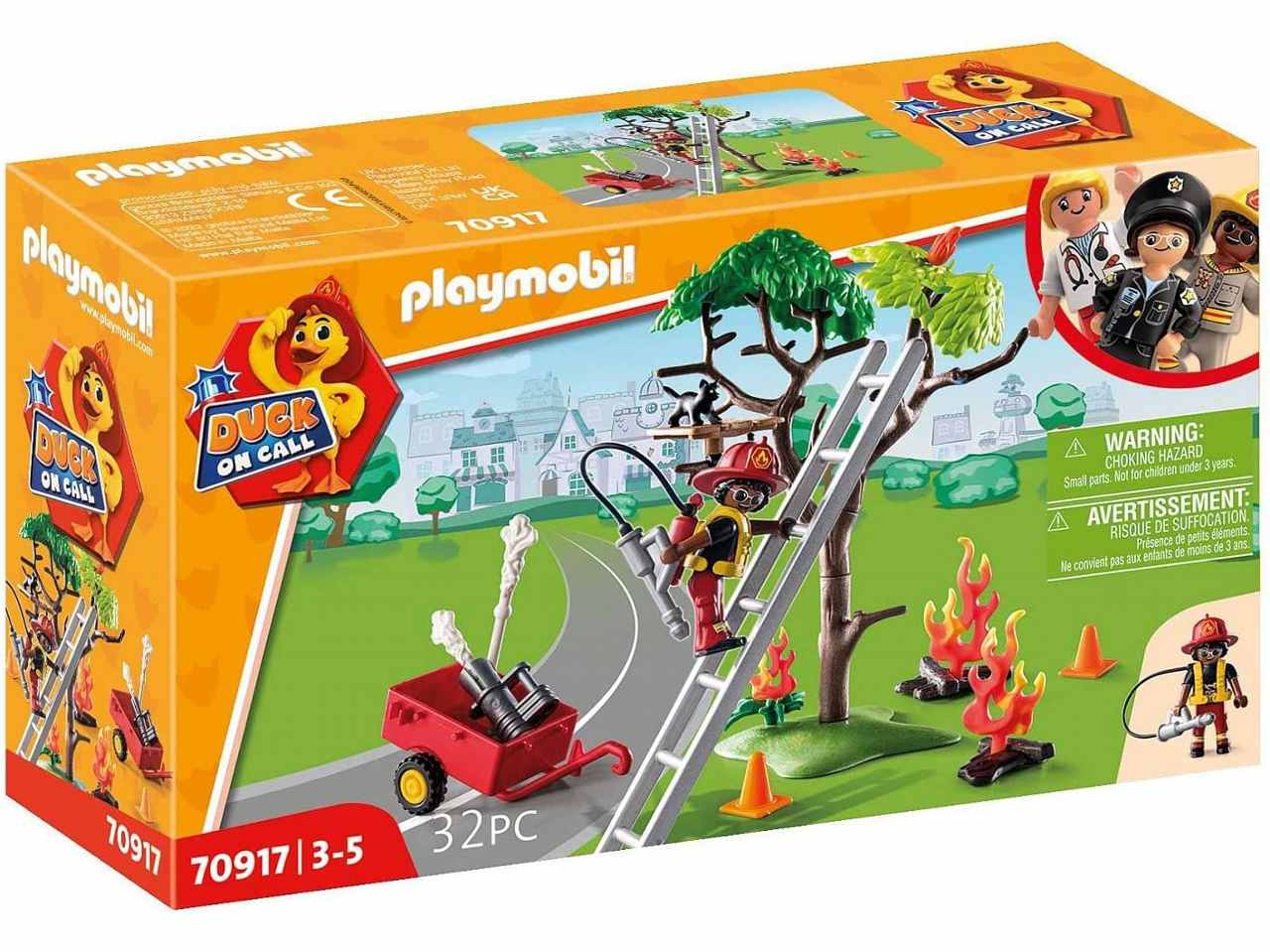 Playmobil vigili del fuoco in azione 70917