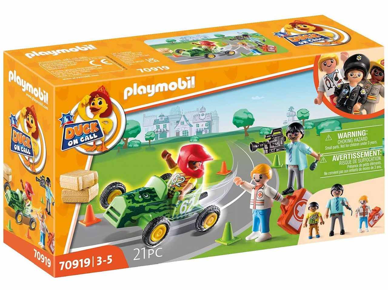 Playmobil soccorso del pilota da corsa!70919