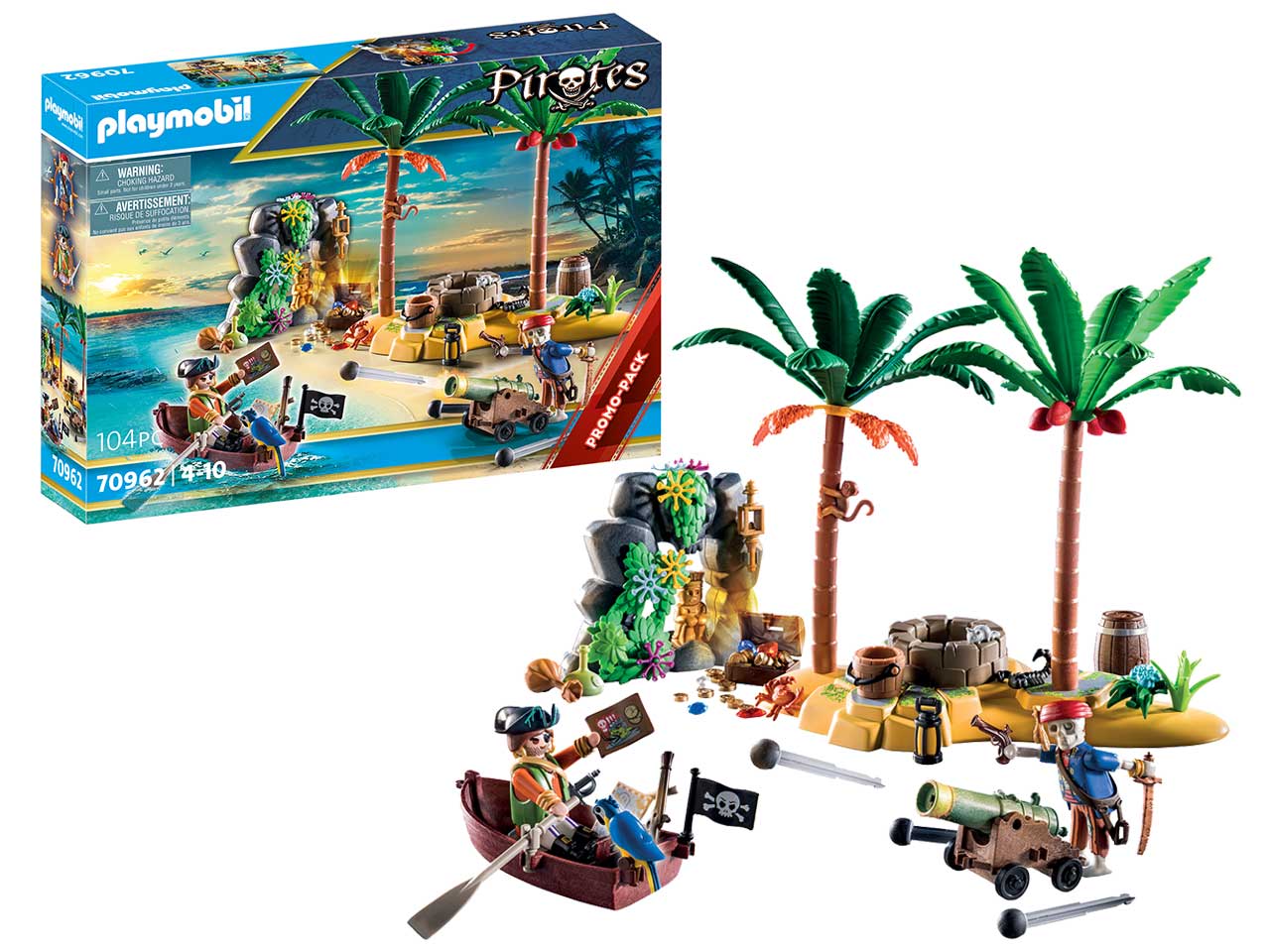 Playmobil pirates isola dei pirati