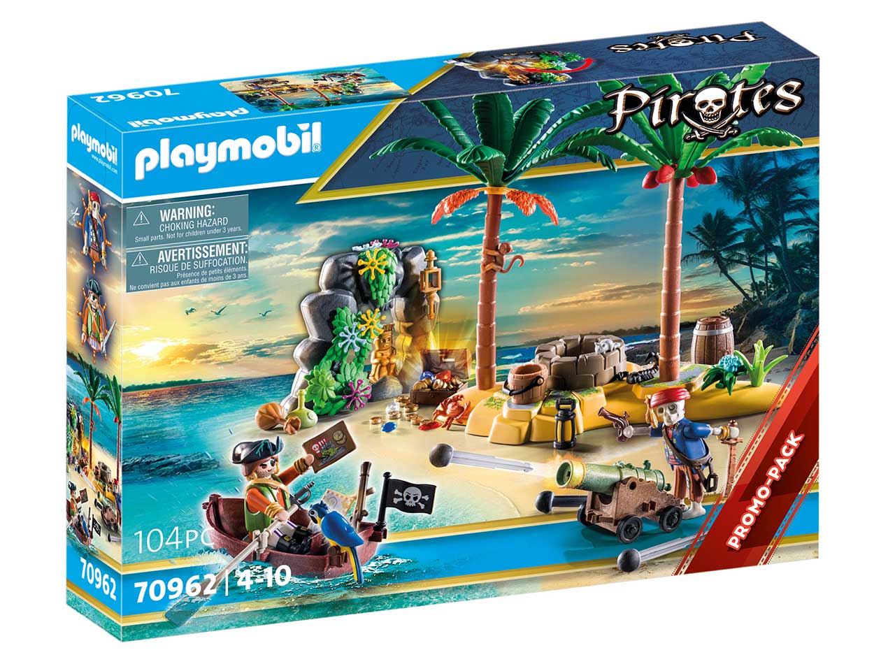 Playmobil pirates isola dei pirati